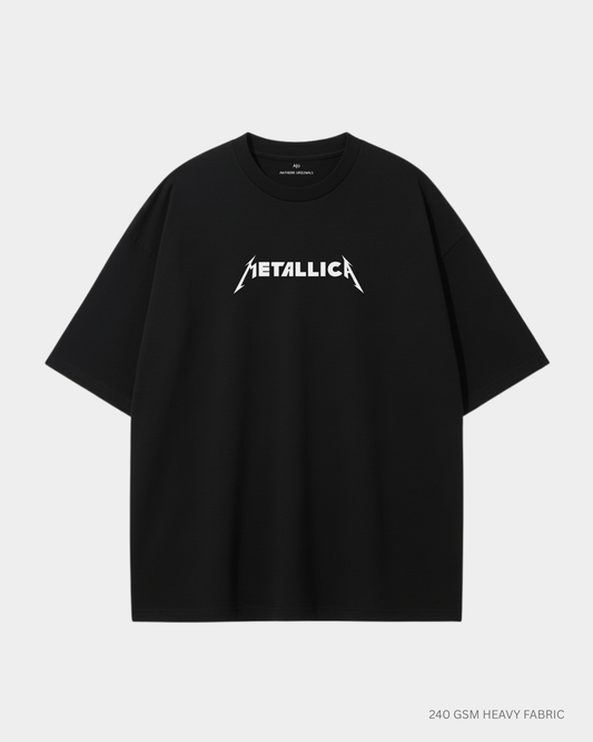 Metallica Graphic Unisex Oversized T-Shirt | Antherr Core