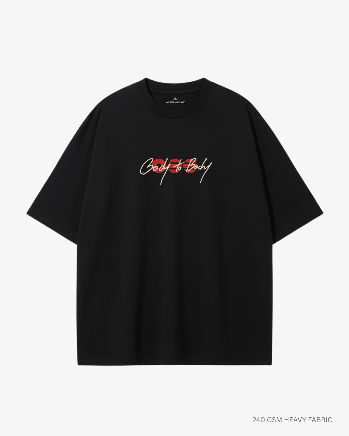 Chibi Body to Body Arirang Unisex Oversized T-Shirt