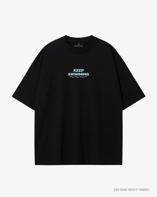 Keep Swimming Arirang Unisex Oversized T-Shirt | Antherr Core