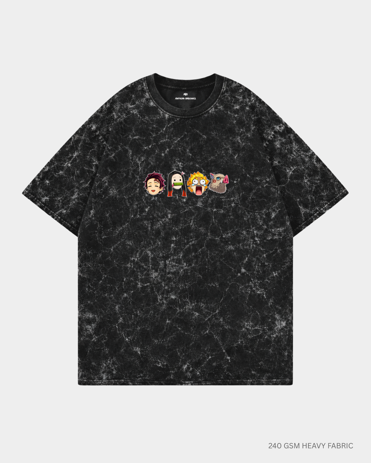 Chibi Demons: Kimetsu no Yaiba Unisex Oversized T-Shirts | Antherr Core