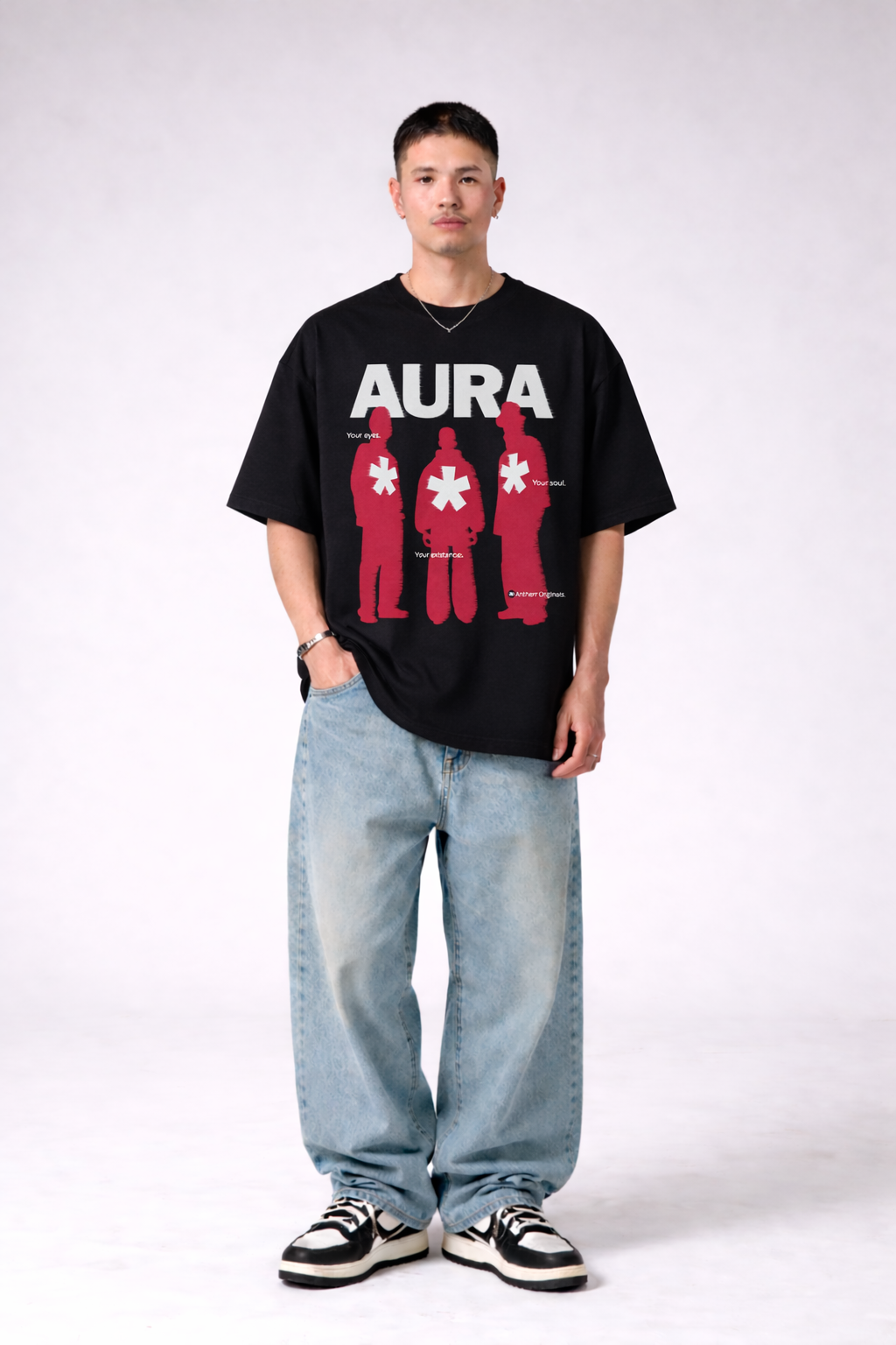 Aura Oversized T-Shirt for Men & Women | Antherr Originals