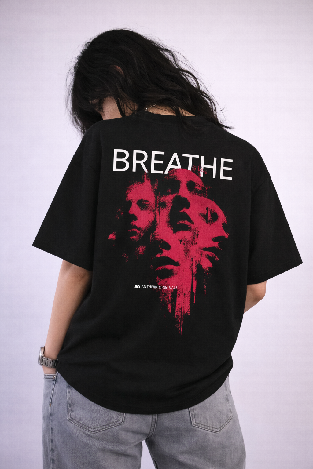 Breathe Oversized T-Shirt for Men & Women | Antherr Originals