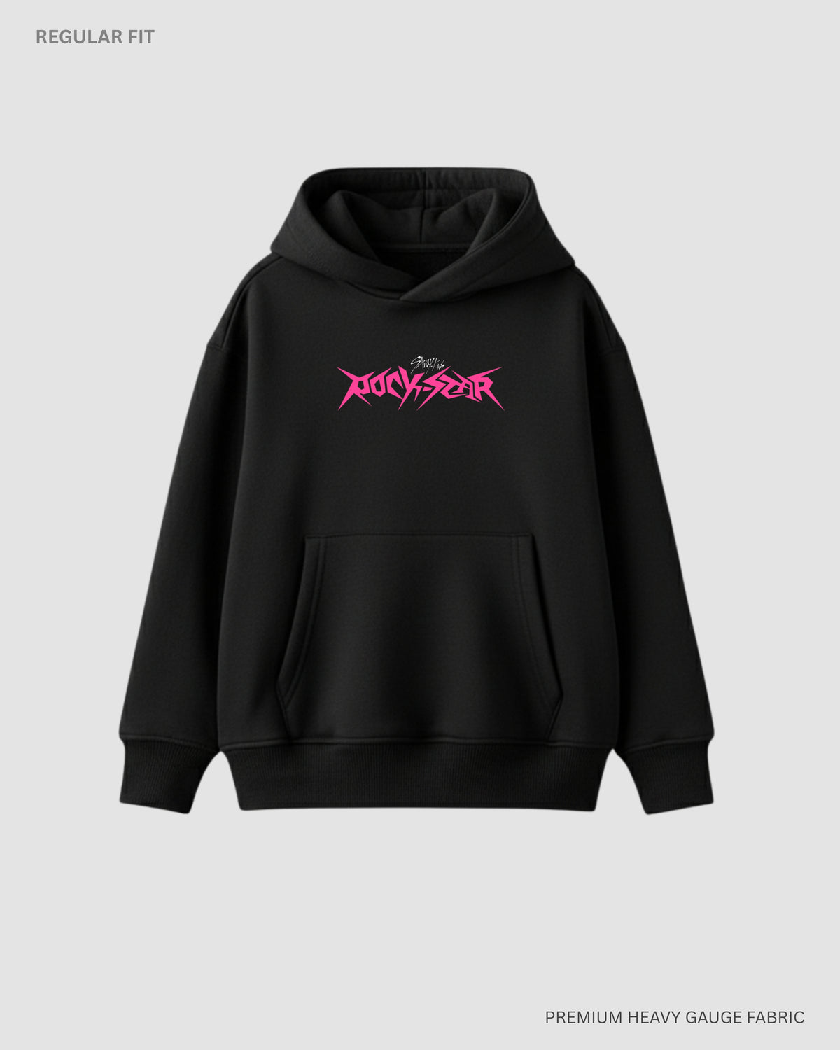 Rockstar SKZ Unisex Winter Hoodie BLACK