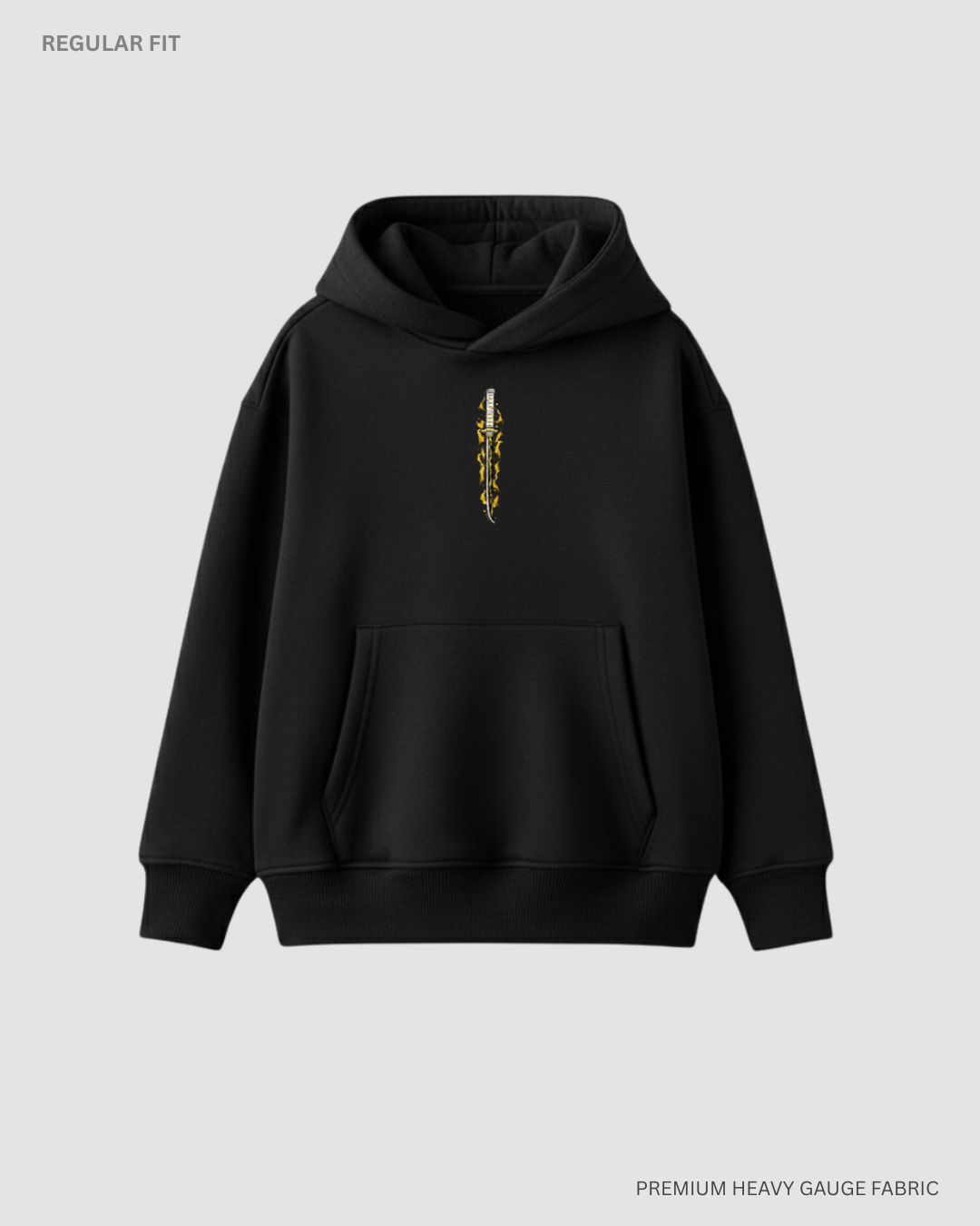 One Breath, One Strike, One Flash: Zenitsu Anime Unisex Winter Hoodies