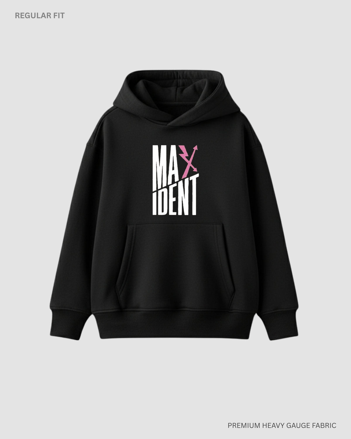 Maxident SKZ Unisex Winter Hoodie BLACK