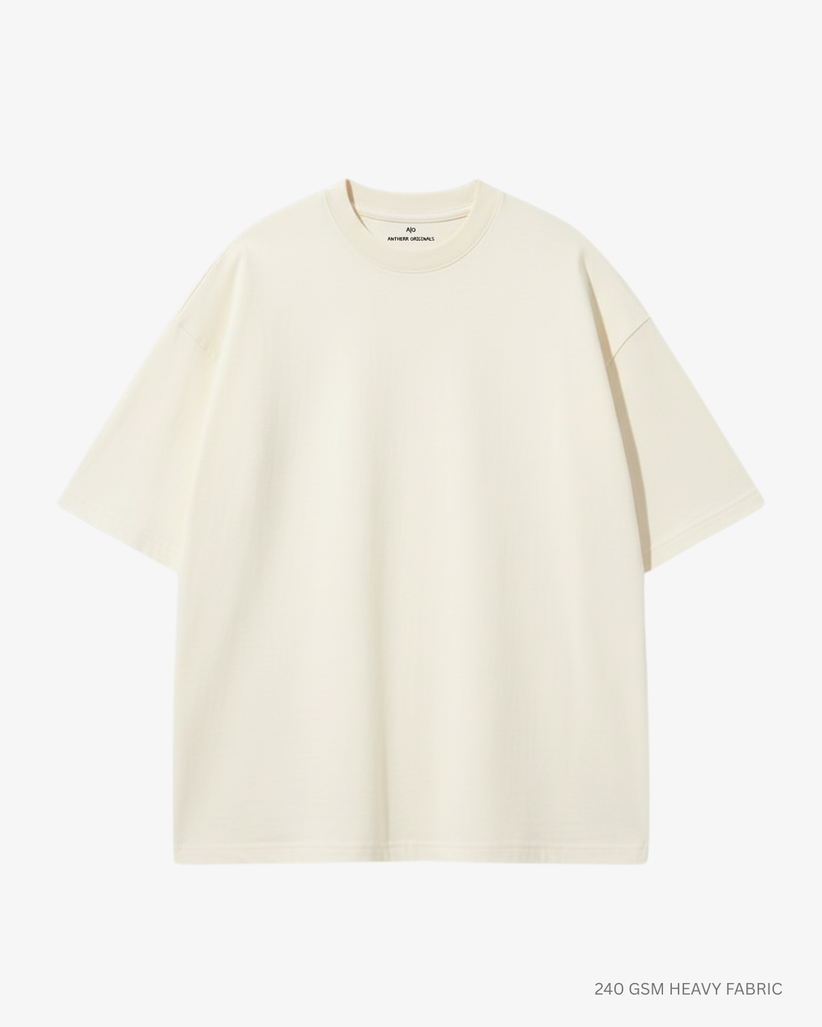 Basic Off White Unisex Oversized T-Shirt | Antherr Originals OFF-WHITE