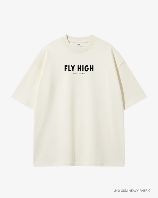 Fly High Oversized T-Shirt for Men & Women | Antherr Originals