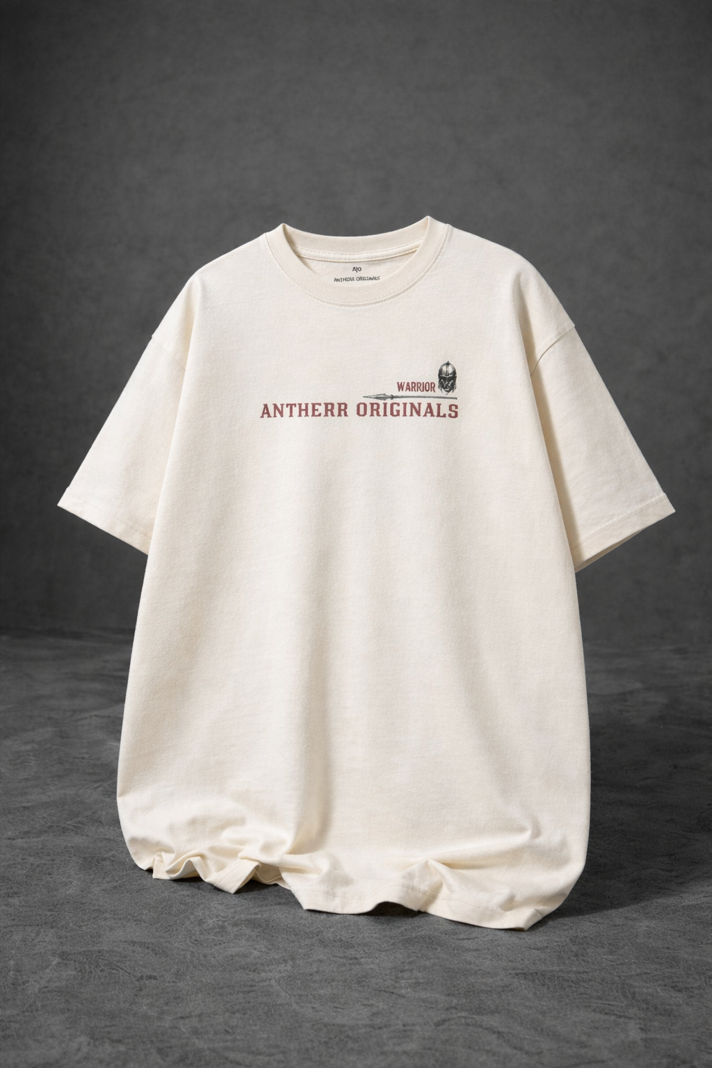 Warrior Unisex French Terry Oversized T-Shirt | Antherr Originals