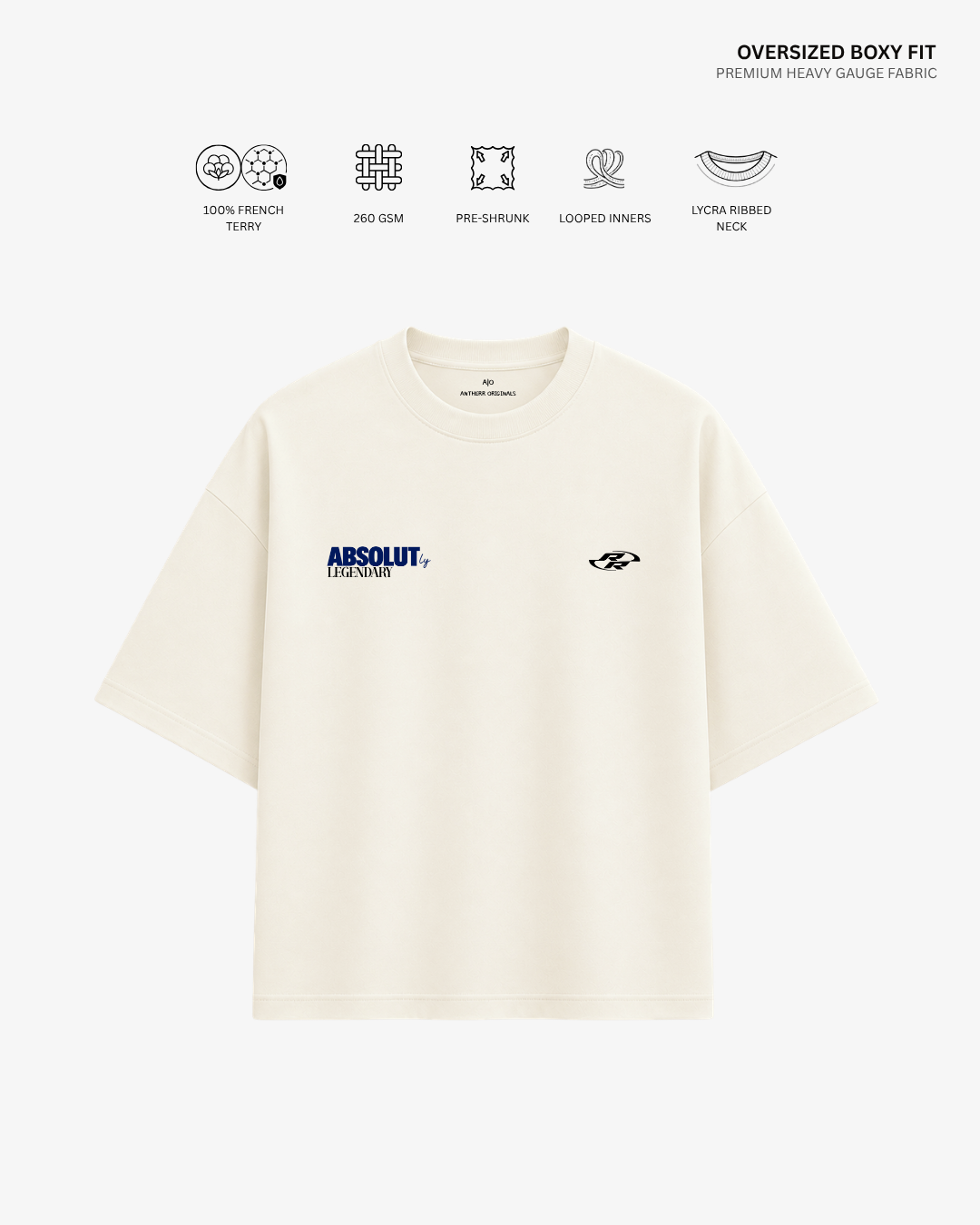 ABSOLUTly Legendary Oversized T-Shirt | Antherr Originals