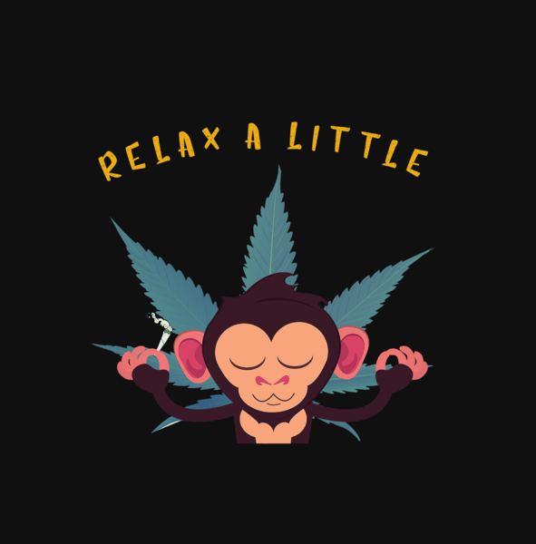 "RELAX A LITTLE"- UNISEX HALF SLEEVE T-SHIRTS..