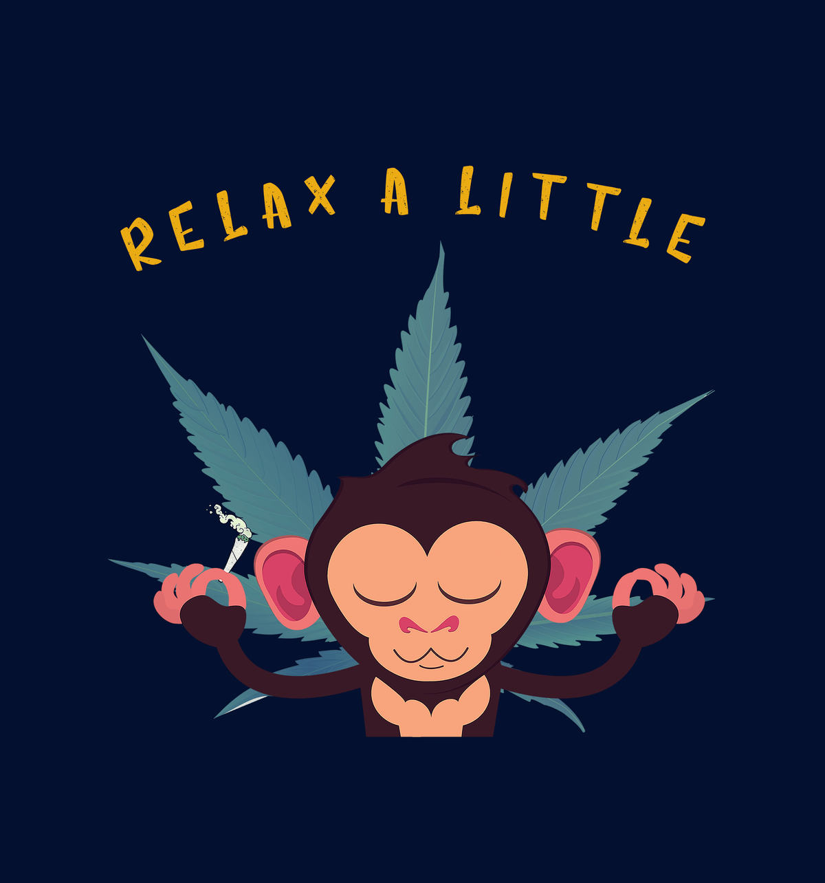 " RELAX A LITTLE " - HALF-SLEEVE CROP TOPS.