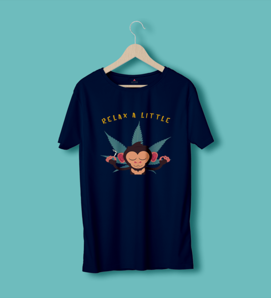 "RELAX A LITTLE"- UNISEX HALF SLEEVE T-SHIRTS..