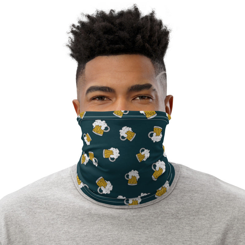 Beer Seamless Pattern Unisex Face Bandana