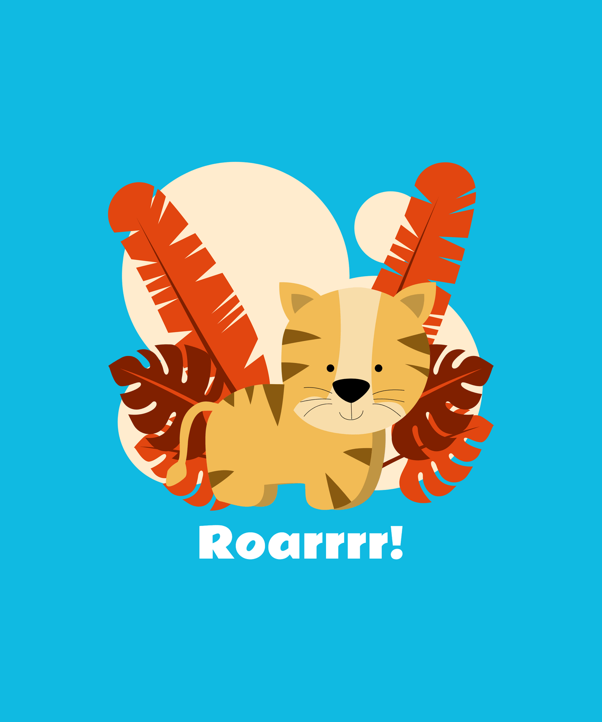 " LITTLE TIGER " KIDS HALF-SLEEVE T-SHIRT