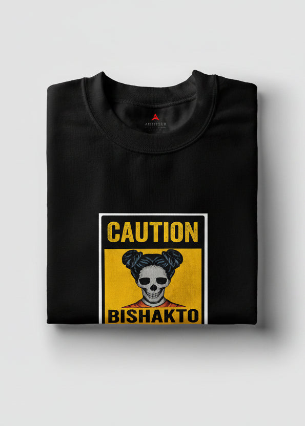 Caution – Bishakto Manush Regular Fit for women| Antherr