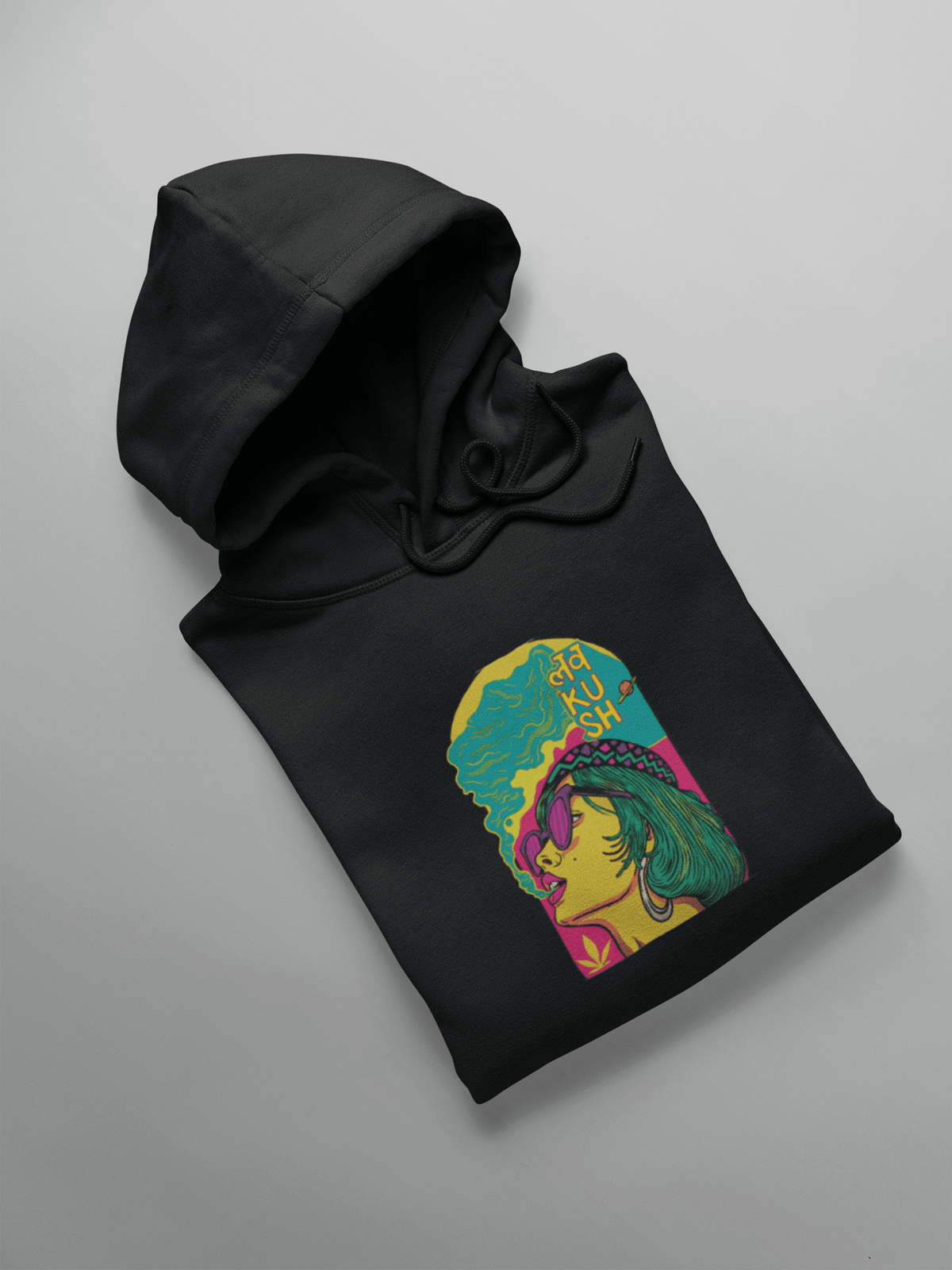 " Luv-Kush " - WINTER HOODIES BLACK