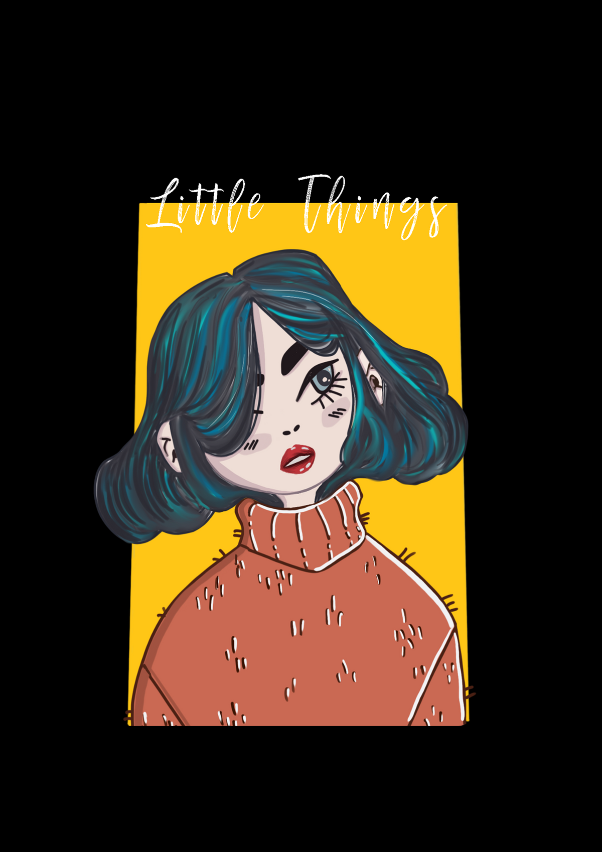 "LITTLE THINGS" HALF-SLEEVE T-SHIRTS