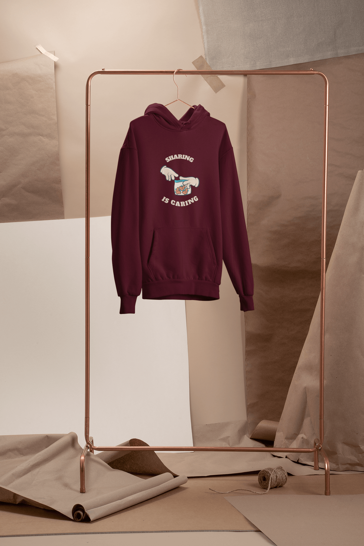 SHARING IS CARING- WINTER HOODIES