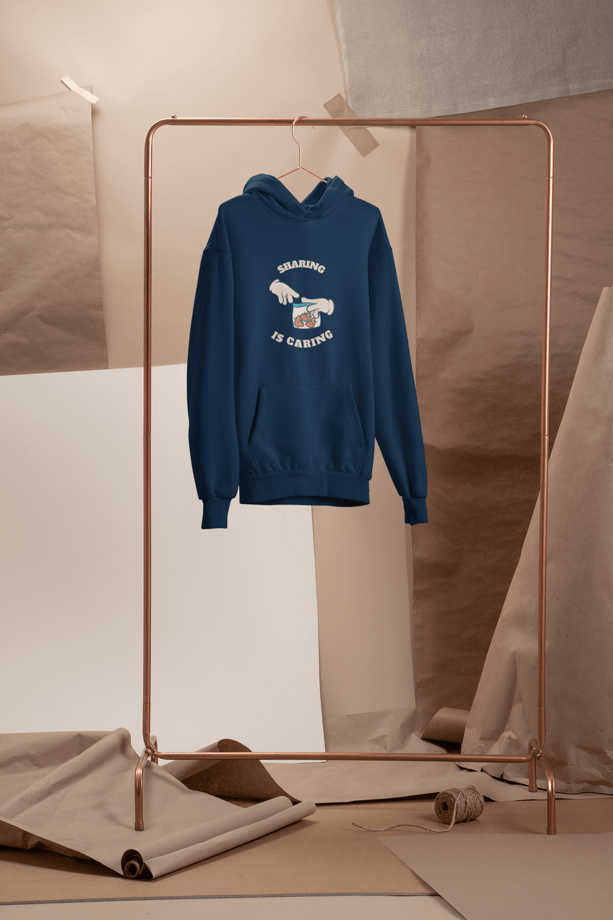 SHARING IS CARING- WINTER HOODIES