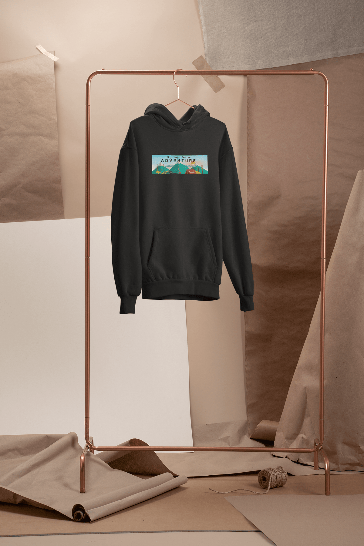 " ITS TIME FOR AN ADVENTURE " - WINTER HOODIES