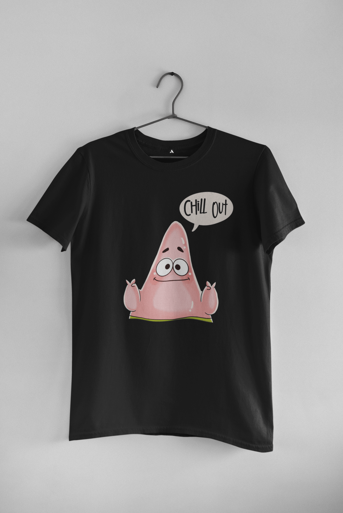 CHILL OUT : PATRICK STAR ( SPONGEBOB ) - HALF-SLEEVE T-SHIRTS