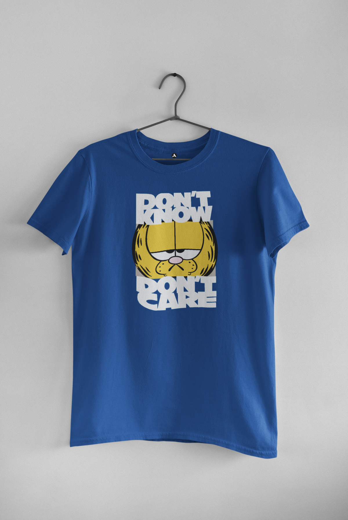 Don't Know, Don't Care- HALF-SLEEVE T-SHIRTS ROYAL BLUE