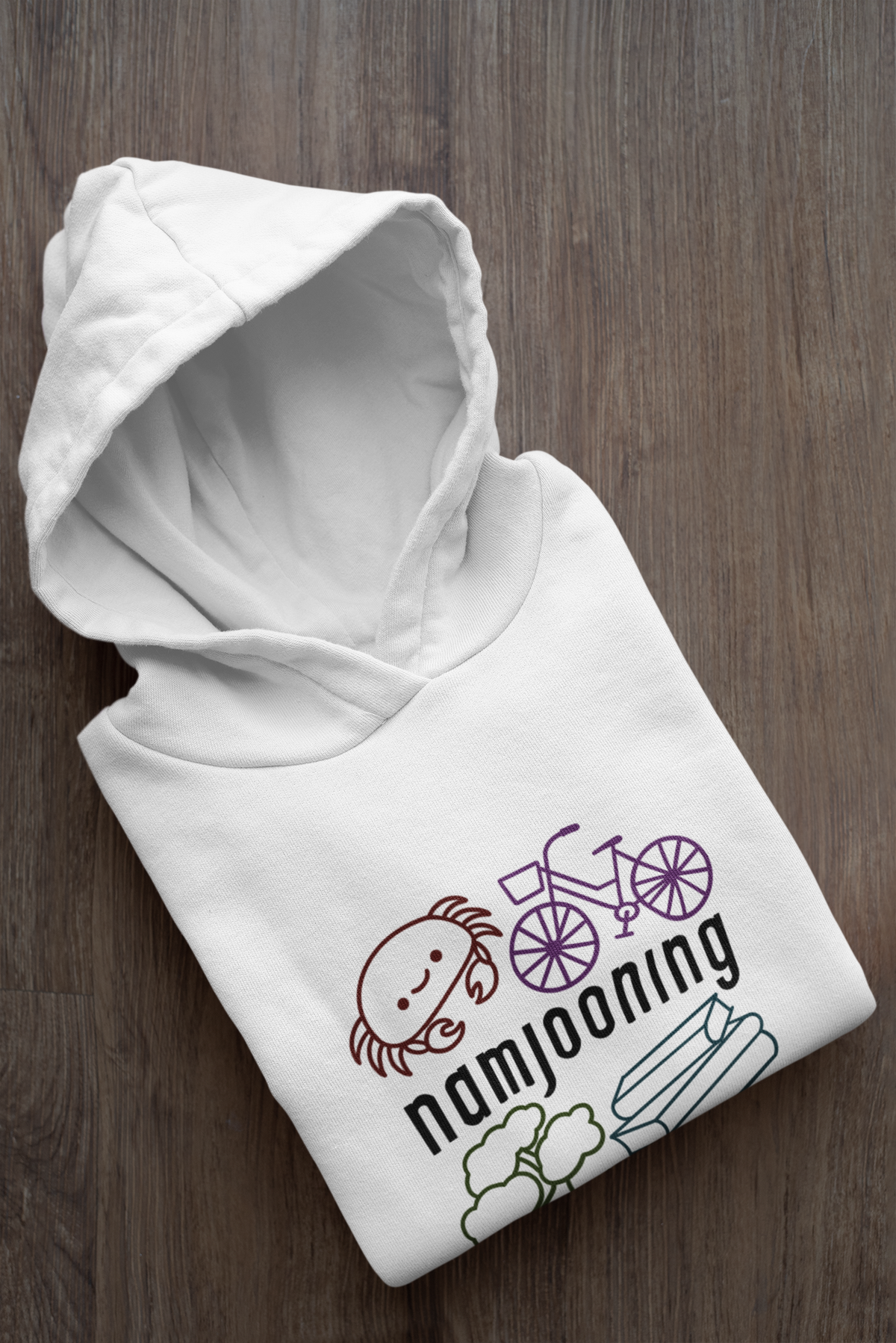 Namjooning: BTS - WINTER HOODIES WHITE