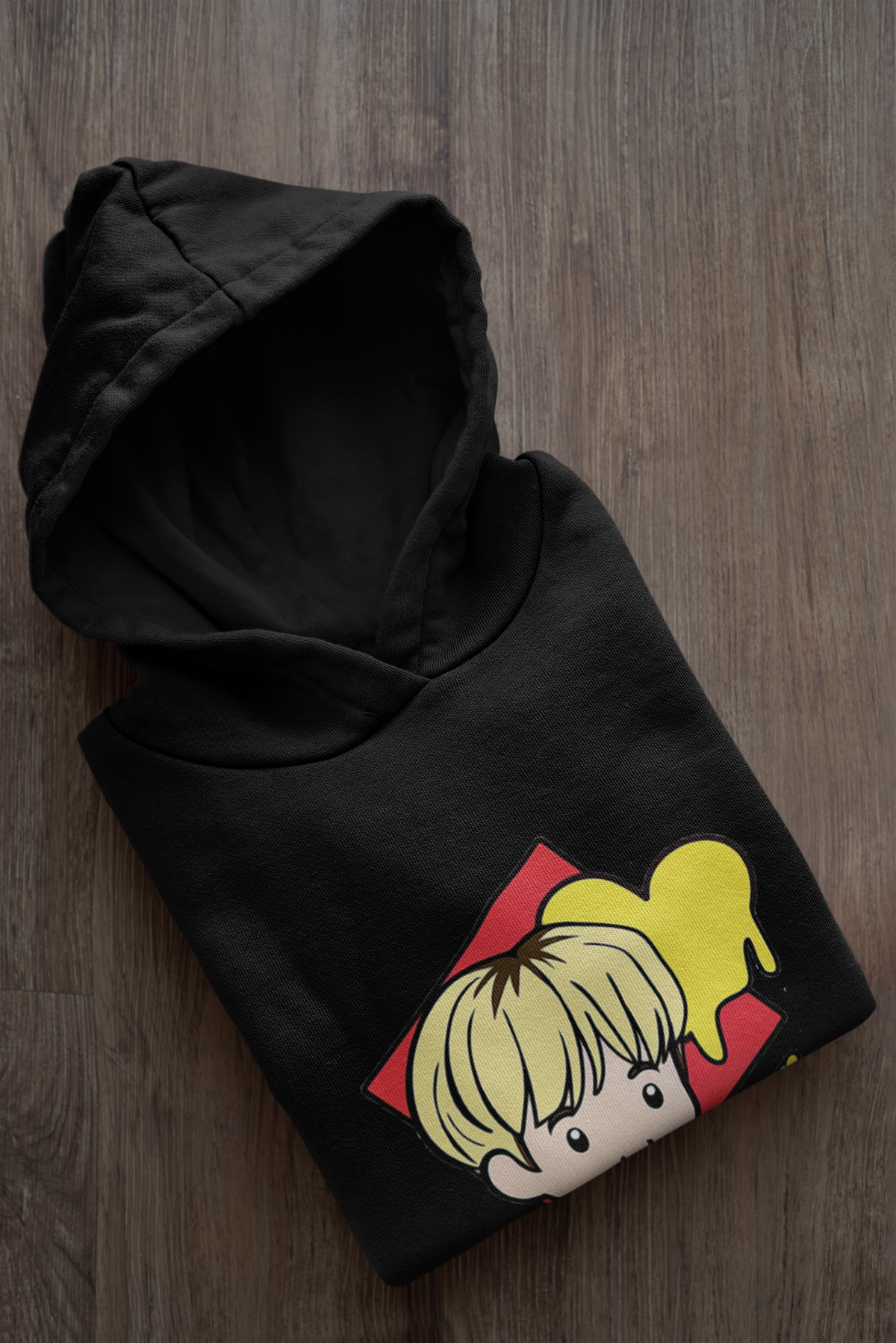 Butter- J-Hope : BTS- WINTER HOODIES BLACK