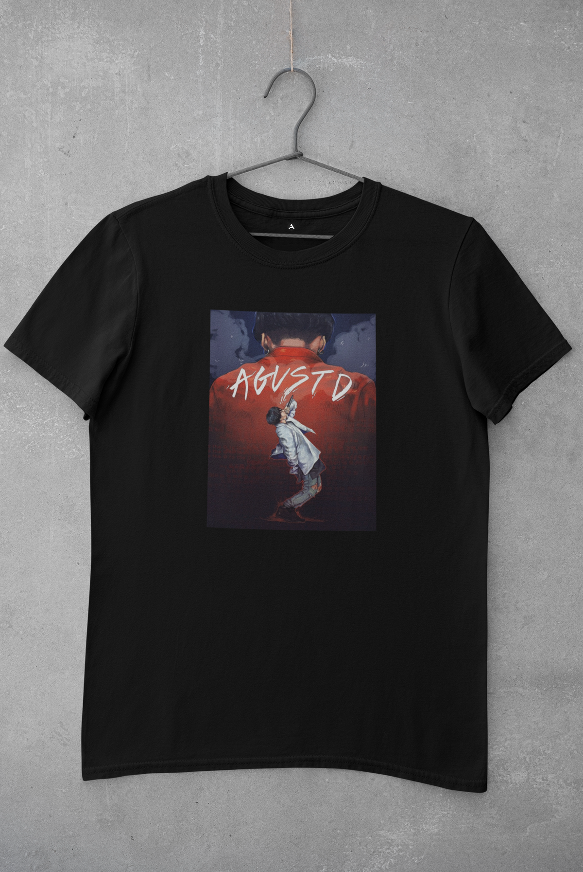 AGUST D BTS Regular Fit T-Shirts
