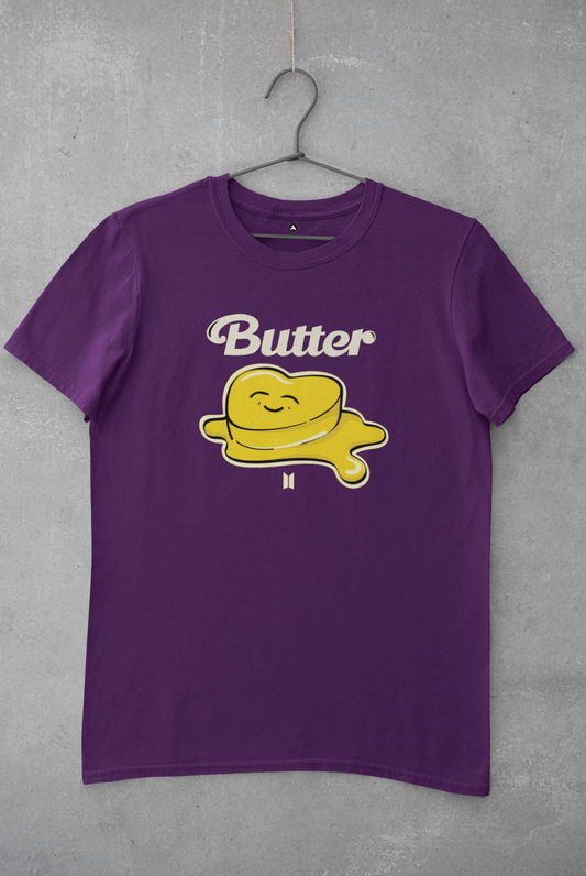 Butter Unisex Regular Fit T-Shirt PURPLE