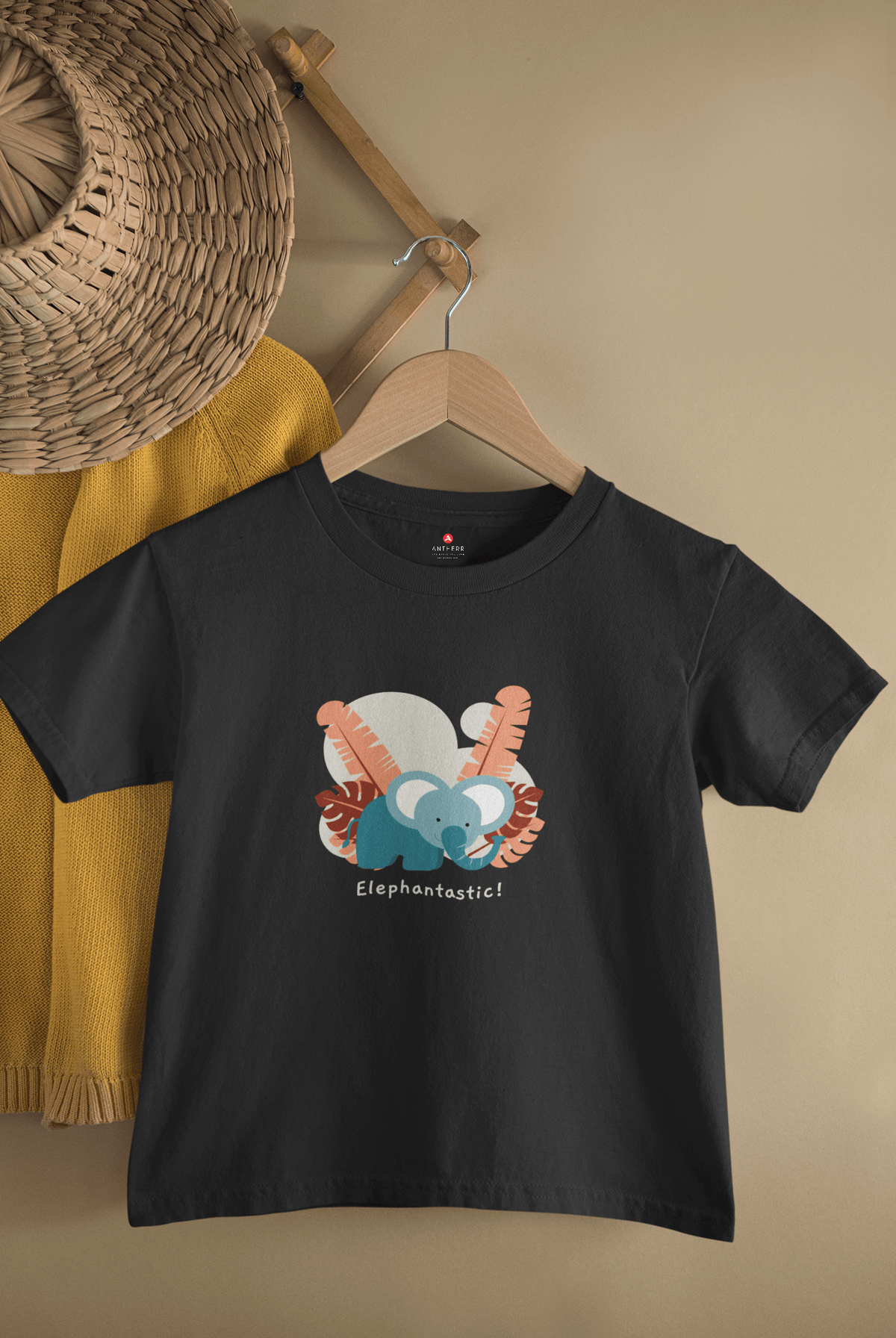 "ELEPHANTASTIC" KIDS HALF-SLEEVE T-SHIRT