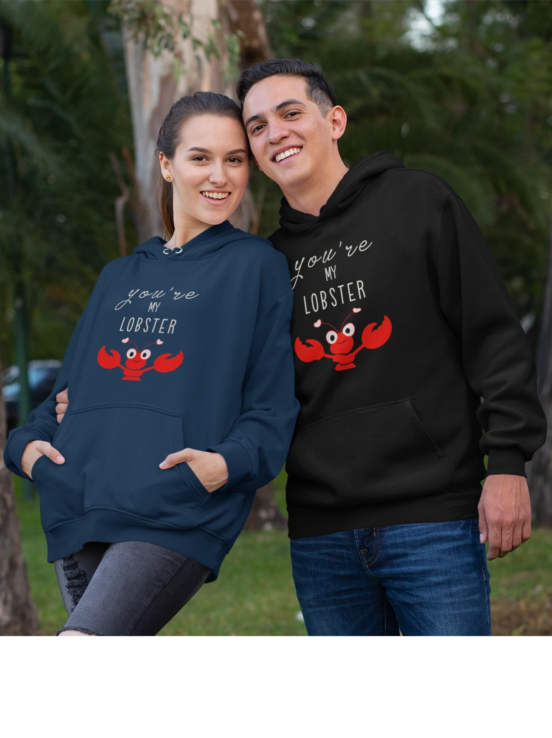 You Are My Lobster Unisex Winter Hoodies