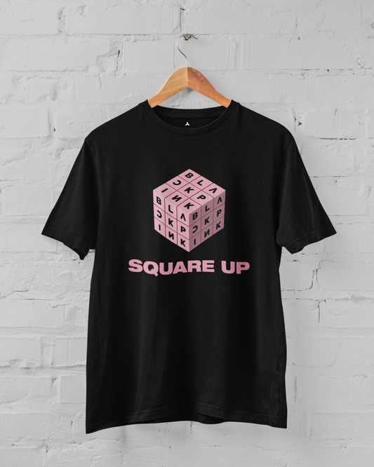 Square Up: Blackpink Unisex Regular Fit T-Shirts