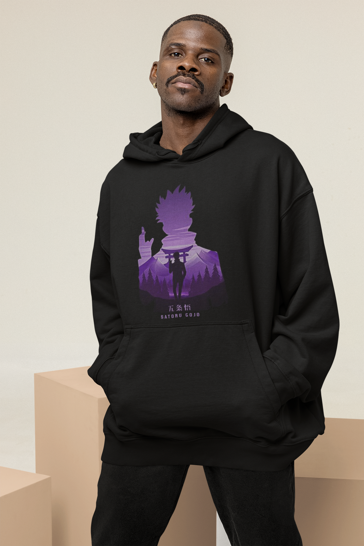 Satoru Gojo-Jujutsu Kaisen- Anime - Unisex Winter Hoodies