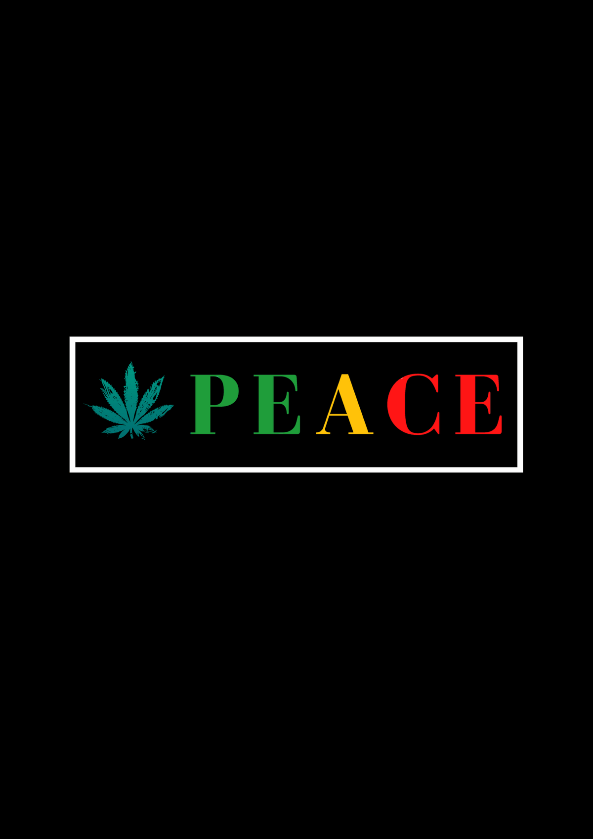 "PEACE"- HALF-SLEEVE T-SHIRT'S.