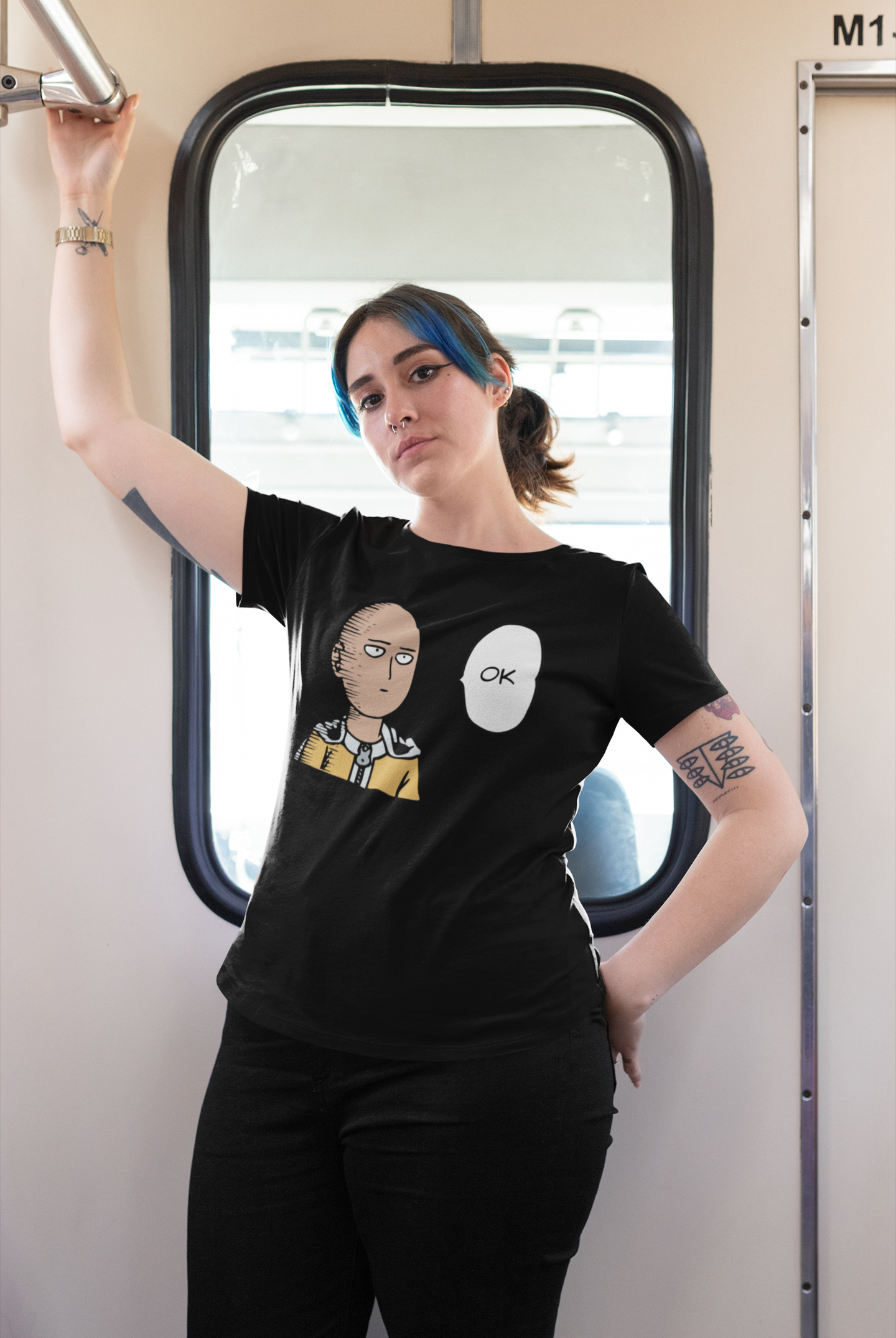 Ok- One Punch Man: Anime- Regular Fit Unisex T-Shirts