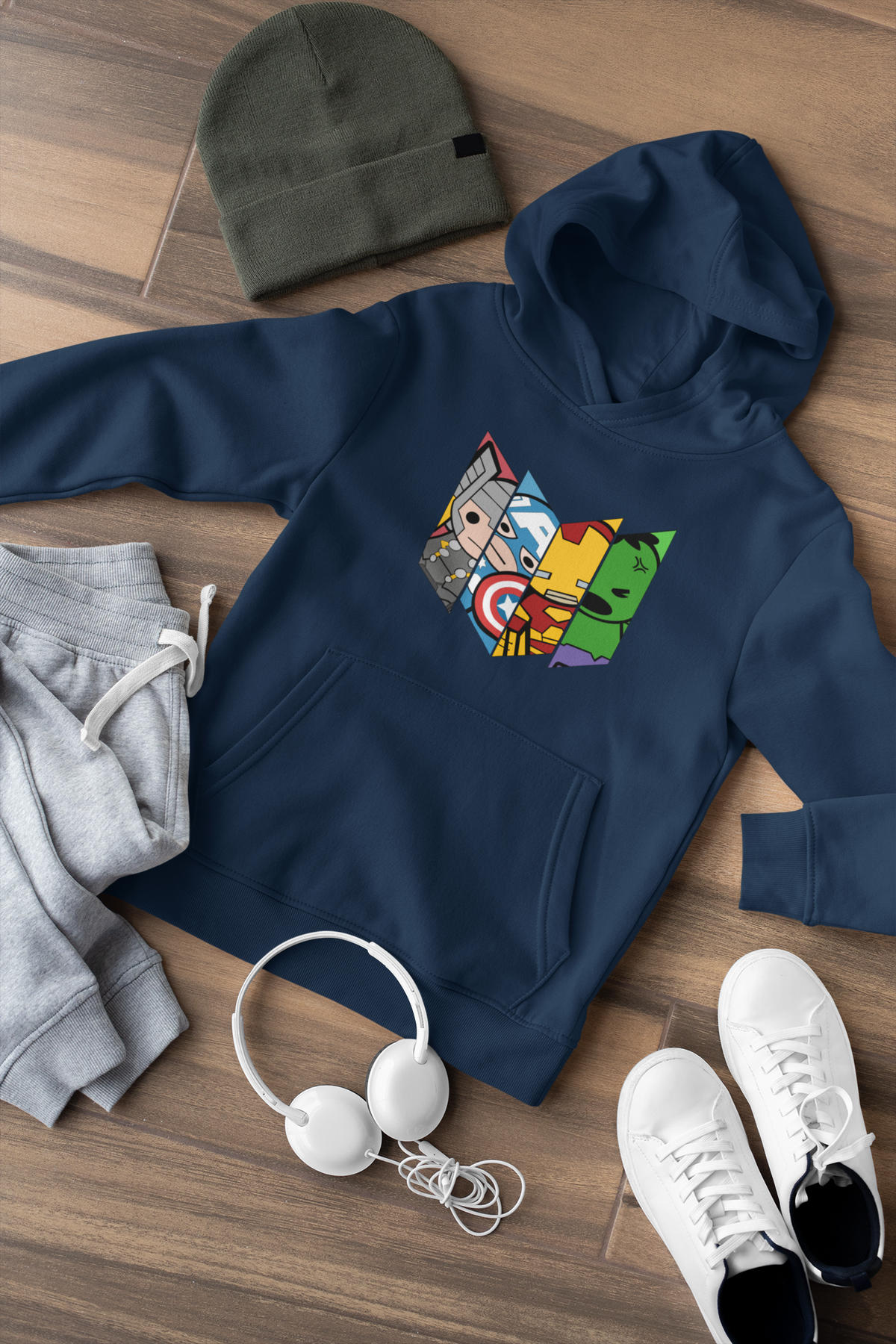 Chibi Avenger Squad - Winter Hoodies