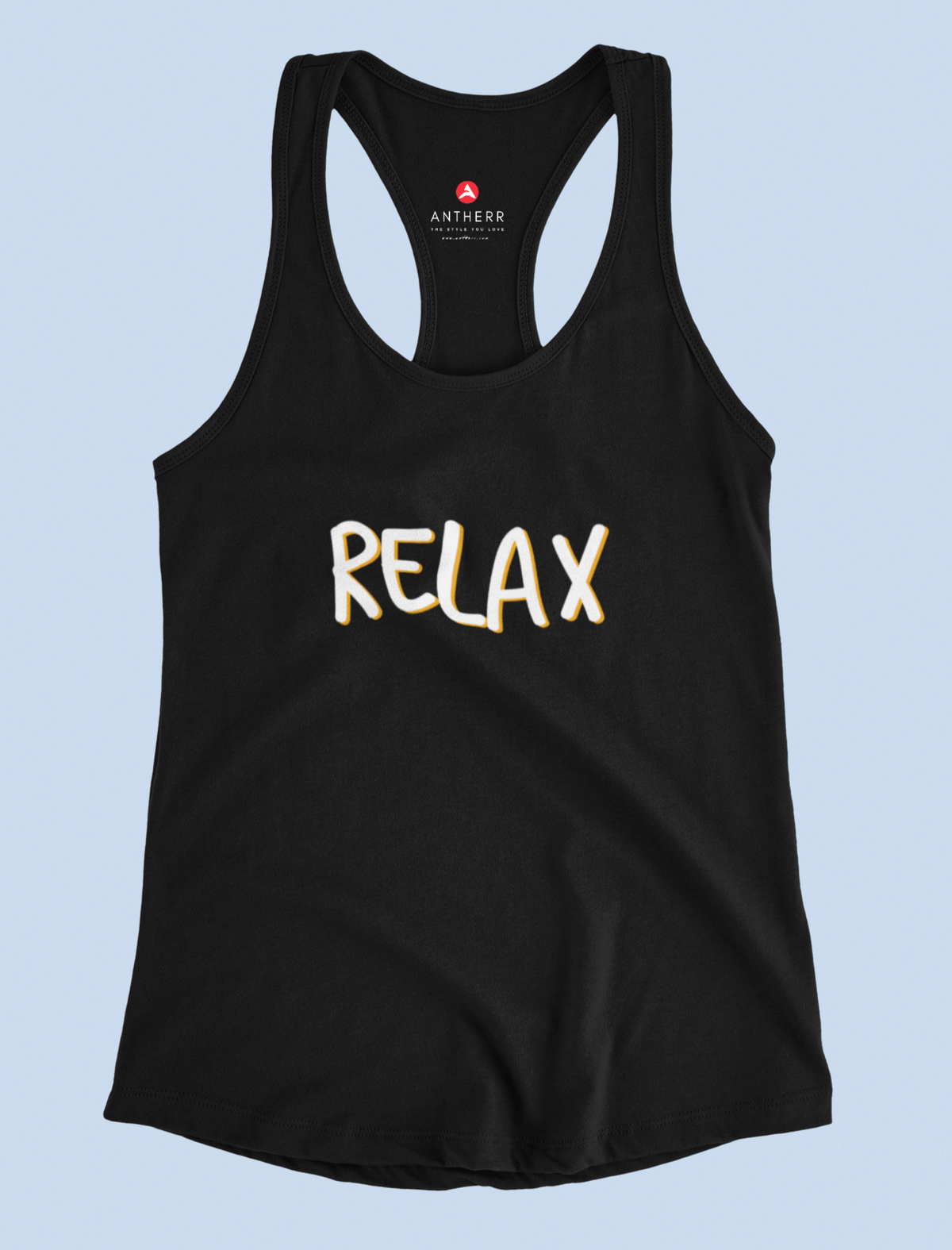 RELAX : Tank Tops BLACK