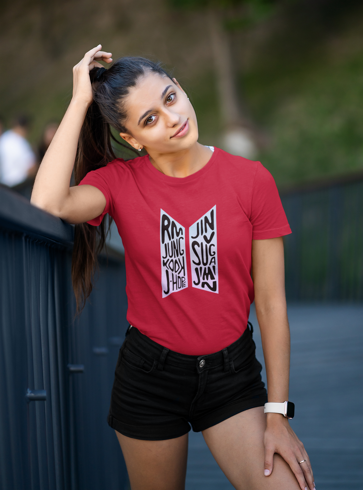 BTS SQUAD Regular Fit T-Shirts