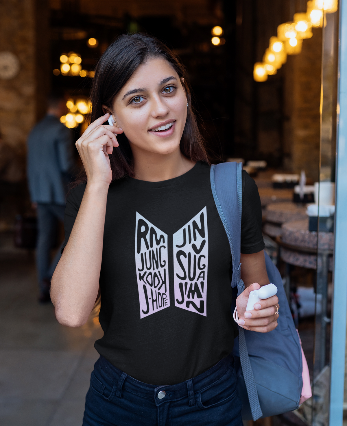 BTS SQUAD Regular Fit T-Shirts