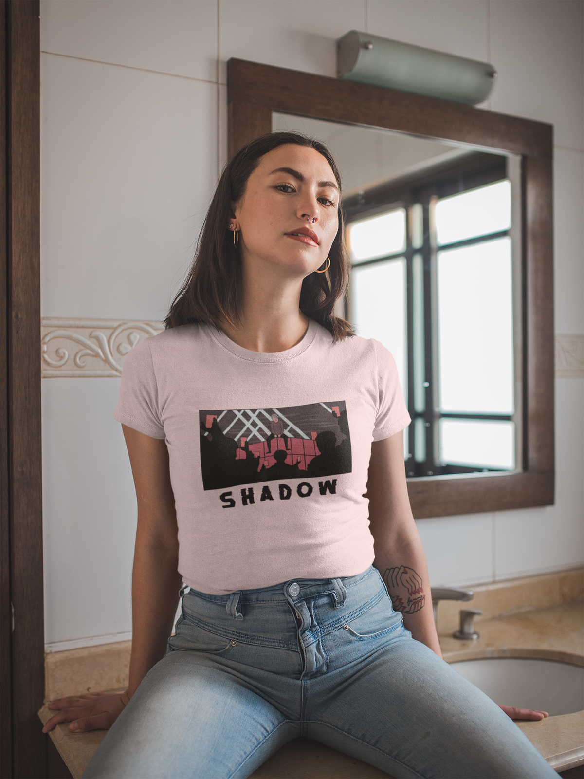 SHADOW : BTS - HALF-SLEEVE T-SHIRTS