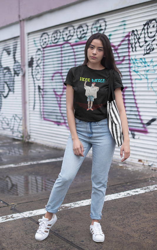 HOPE WORLD Unisex Regular Fit T-Shirt