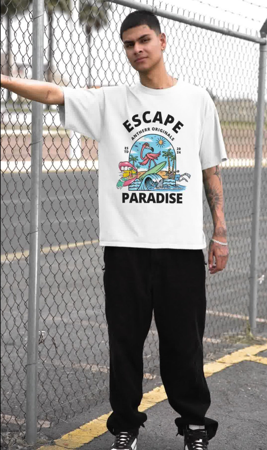 Escape: Oversized T-Shirts| Antherr Originals