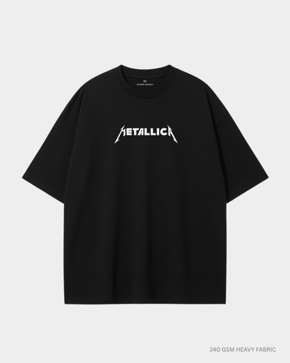 Metallica Graphic Unisex Oversized T-Shirt | Antherr Core