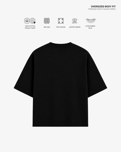 Stay Dirty French Terry Oversized T-Shirt
