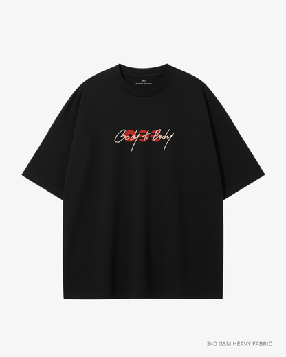 Chibi Body to Body Arirang Unisex Oversized T-Shirt