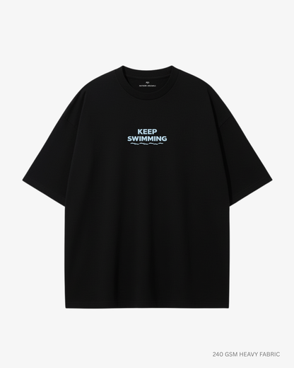Keep Swimming Arirang Unisex Oversized T-Shirt | Antherr Core