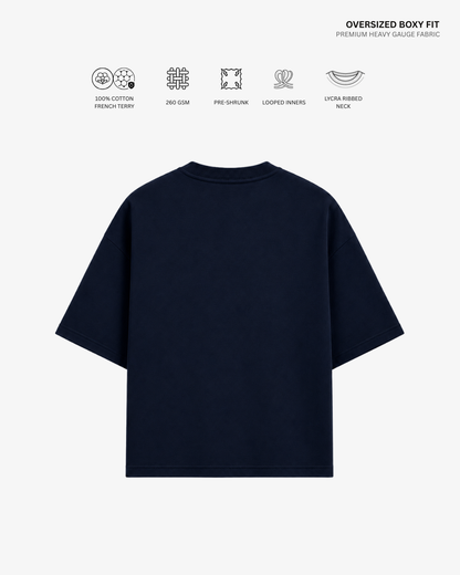 Briar U Hockey French Terry Oversized T-Shirt | Antherr Core