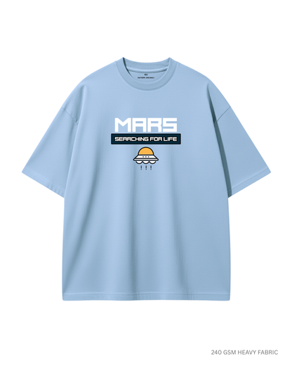 Searching For Life Unisex Oversized T-Shirts BABY BLUE