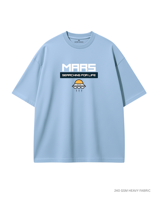 Searching For Life Unisex Oversized T-Shirts BABY BLUE